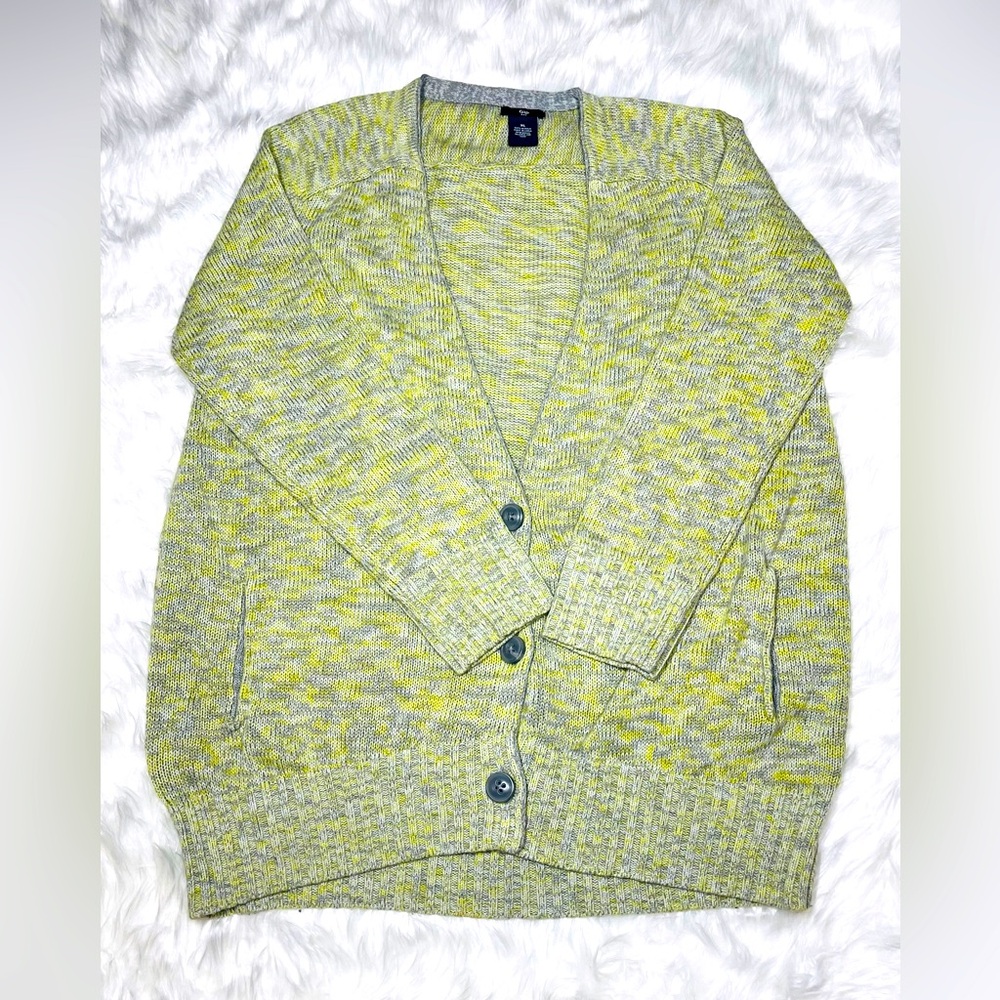 GAP Multicolored Cardigan w/ Pockets - XL CB198